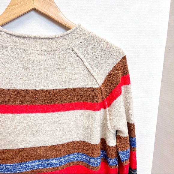 Caslon Striped Crewneck Sweater - Picture 7 of 10